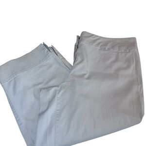 Avenue Women's‎ Light Beige Capri Chinos